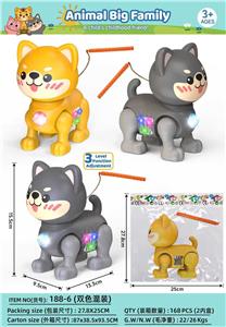 电动玩具卡通玩具萌宠动物手提手提灯笼小狗 - OBL10414415