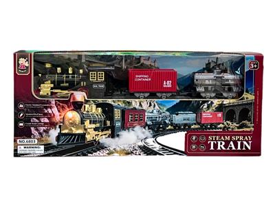 仿真蒸汽电动轨道火车 - OBL10414764