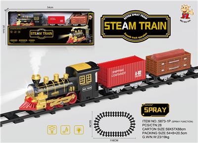 仿真蒸汽电动轨道火车 - OBL10414765