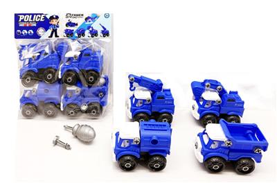 四款拆装警车 - OBL10415352
