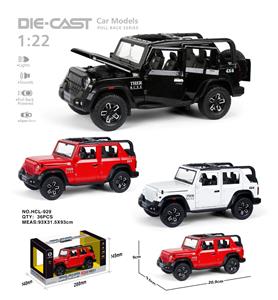 1:22牧马人敞篷回力合金车 - OBL10415539