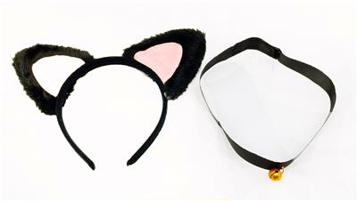 头饰铃铛两件套加项圈 - OBL10415939