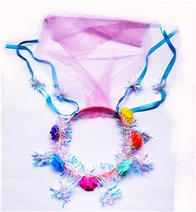 普通头饰加靓丝加6朵花 - OBL10415978