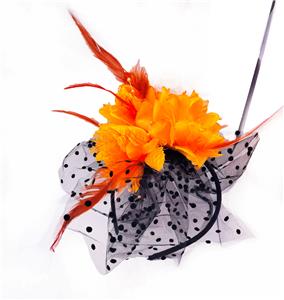 头饰加蕾丝加大花 - OBL10416004