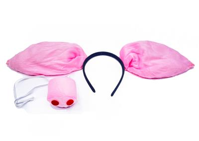 猪耳朵加鼻子两件套 - OBL10416006