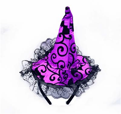 巫婆头饰加花边 - OBL10416079