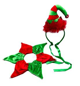 小丑帽子头饰加围巾2件套 - OBL10416111