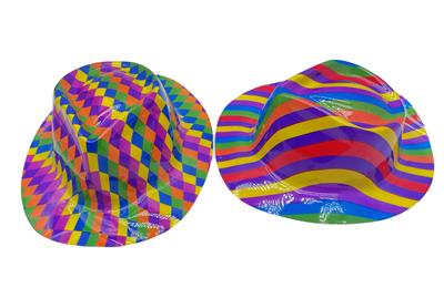 彩色礼帽12只装1袋 - OBL10416119