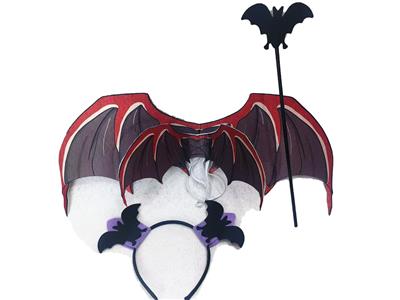 蝙蝠翅膀加头饰加棒三件套 - OBL10416157