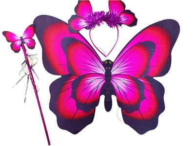 双层蝴蝶翅膀三件套 - OBL10416179