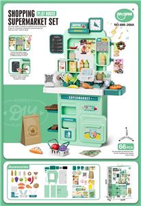 过家家超市台
带灯光音乐配写字板（65PCS） - OBL10416280