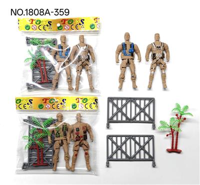 军人套装（2款混装） - OBL10416486