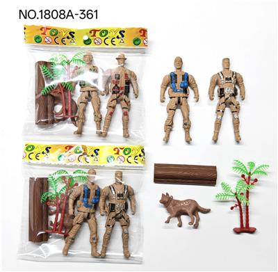 军人套装（2款混装） - OBL10416488