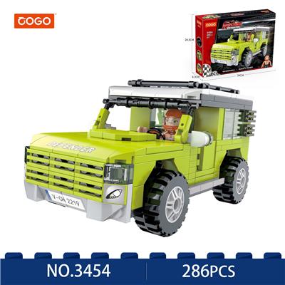 益智积木/小颗粒/赛车系列/吉普车286PCS - OBL10416921