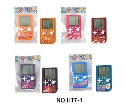 解压益智电子经典迷你游戏机（俄罗斯方块）2粒7号不包 - OBL10417348