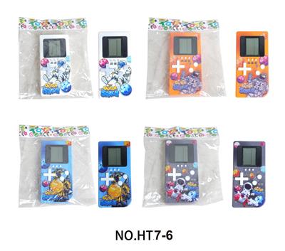 解压益智掌上经典太空人主题游戏机（俄罗斯方块）2粒5号不包 - OBL10417353