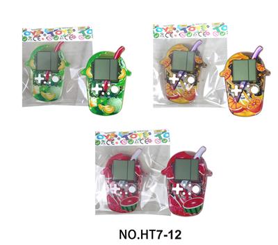 解压益智掌上经典奶茶杯游戏机（俄罗斯方块）2粒7号不包 - OBL10417359