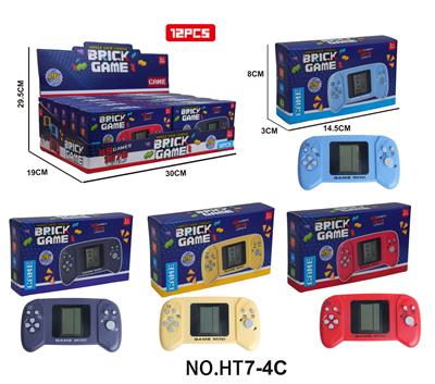 解压益智掌上经典游戏机（俄罗斯方块）2粒7号不包12PCS在入一个展示盒 - OBL10417383