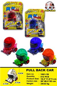 透明头盔回力车仔赛车 - OBL10417978