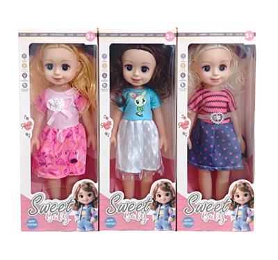 14寸空身音乐女孩（三款混装） - OBL10418498