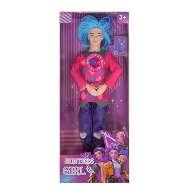 1比1 K-POP 猎魔男团动画版  11.5寸11关节实身 Mystery  带七彩灯光主题曲 - OBL10418588