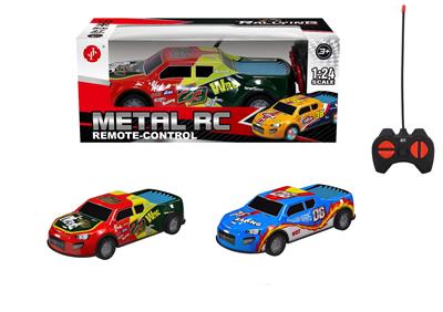 1:24合金遥控车（四通遥控车 27M遥控车 铁壳遥控车金属遥控车） - OBL10418792