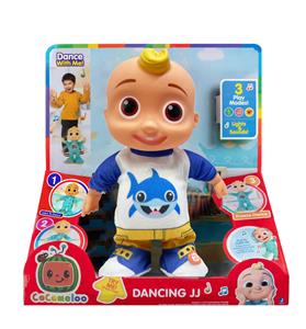 22寸实身电动cocomelon鲨鱼宝宝功能描述【会走路。会唱4首歌，会笑，会跳舞】不包电 - OBL10420371