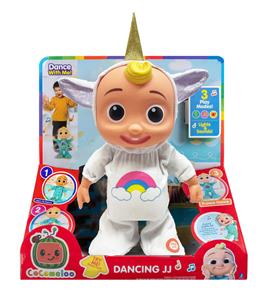22寸实身电动cocomelon独角兽宝宝功能描述【会走路。会唱4首歌，会笑，会跳舞】不包电 - OBL10420372