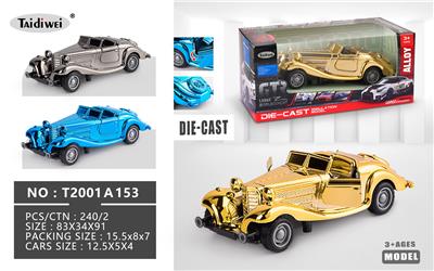 1：32 开车门电镀老爷车合金车  回力 - OBL10420857