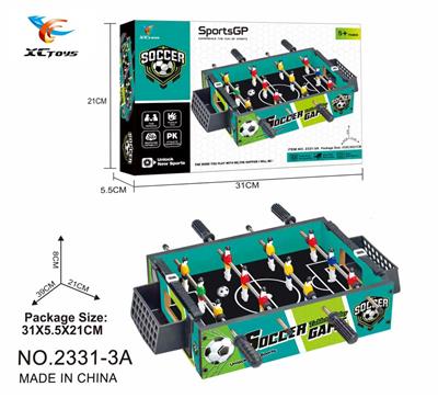 木制涂鸦足球台 - OBL10421441