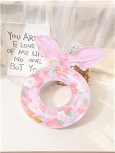 70立体亮片充气太阳花圈（粉） - OBL10421830