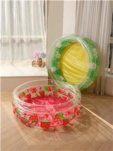 120#亮片充气水池-树叶+草莓 - OBL10421875