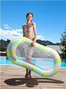 160*88#靠背网布充气躺椅 菠萝 - OBL10421878