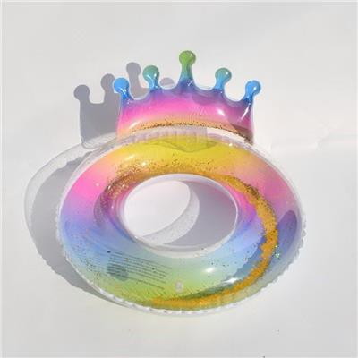 100#亮片充气彩虹皇冠 - OBL10421946