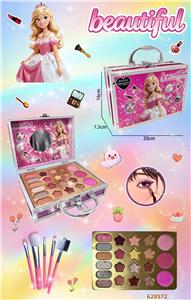 芭比女孩美妆彩妆眼影铝箱套装 - OBL10422168