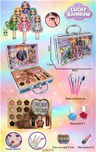 彩虹女孩美妆彩妆眼影铝箱套装 - OBL10422171