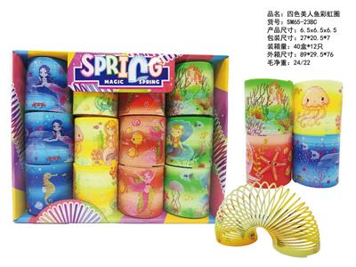 四色渐变美人鱼彩虹圈 - OBL10422835