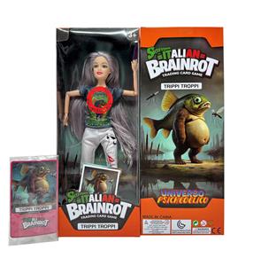 美泰版  11.5寸12关节实身带灯光音乐山海经忍者奶茶人带一张卡片 - OBL10423089