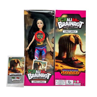 美泰版  11.5寸12关节实身带灯光音乐山海经香蕉猴带一张卡片 - OBL10423094