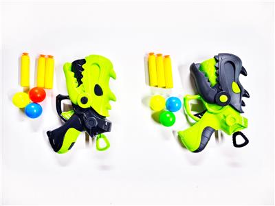 二色混装EVA.乒乓球恐龙枪 - OBL10423713