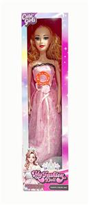 新款22寸芭比空身带IC音乐 包电2LR44服装多色混装 - OBL10424854