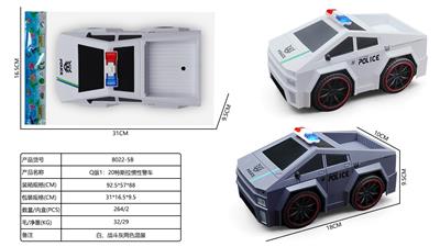 Q版1：20特斯拉惯性警车 - OBL10424966