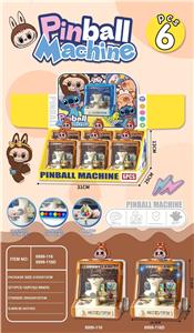 拉布布弹射游戏机（6PCS/展示盒)
带灯光 - OBL10425217