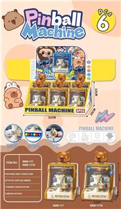 卡皮巴拉弹射游戏机
（6PCS/展示盒) - OBL10425218