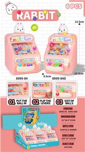 兔子弹珠游戏机（6PCS/展示盒)
带灯光 - OBL10425333