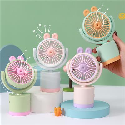 萌宠摇头兔充电风扇 - OBL10425739