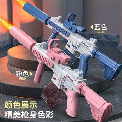 M416电动水枪（电动手枪夏日滋水枪戏水喷水枪电动连发水枪） - OBL10426146