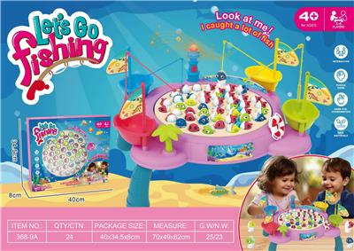 电动音乐灯光钓鱼盘 - OBL10426160