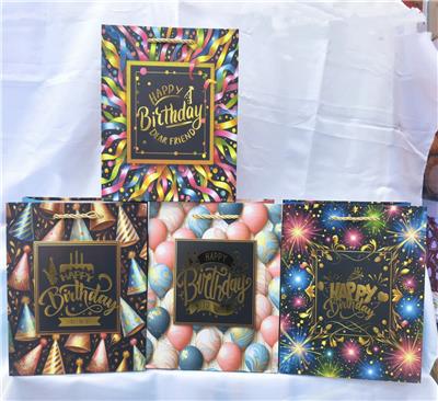 大号4款烫金礼品袋 - OBL10426385