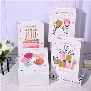 中号4款烫金礼品袋 - OBL10426444